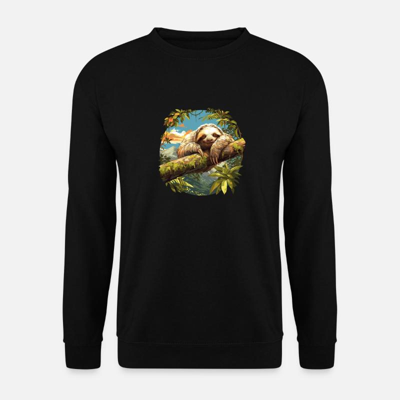 Sloths Sloth - Unisex Sweatshirt - black