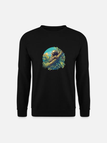 Sloths Sloth - Unisex Sweatshirt - black