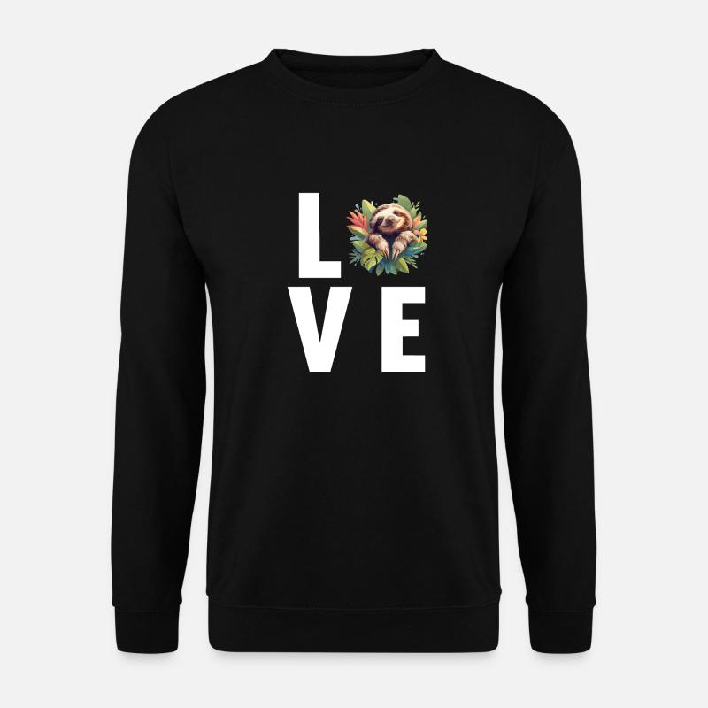 Sloths Sloth - Unisex Sweatshirt - black