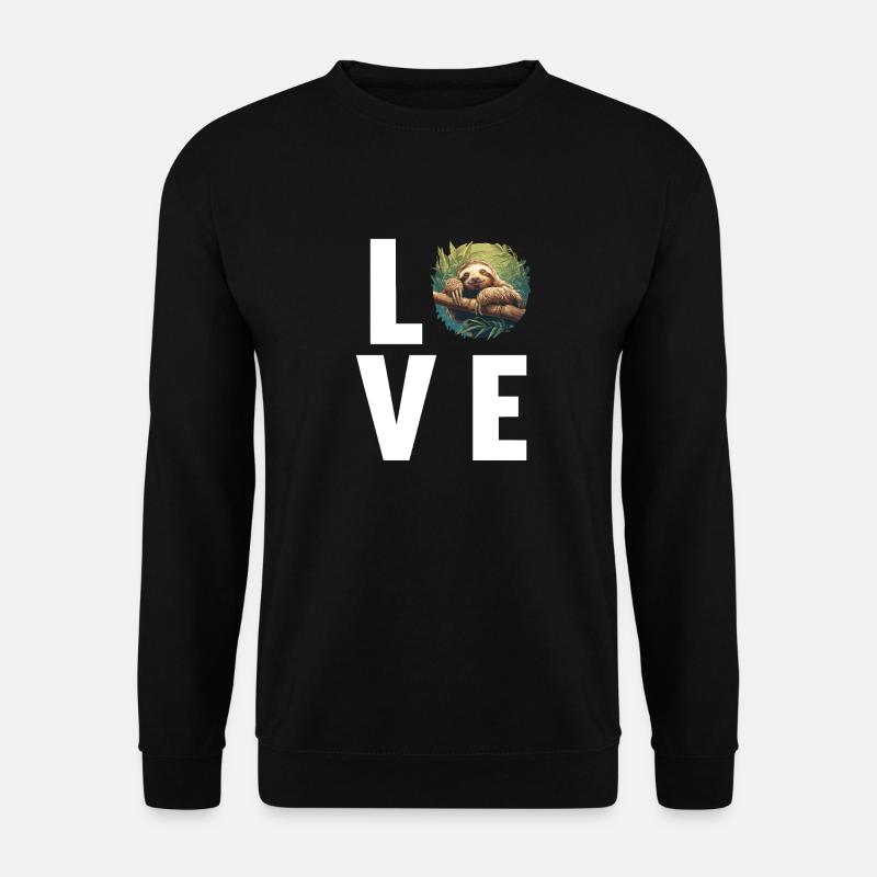 Sloths Sloth - Unisex Sweatshirt - black