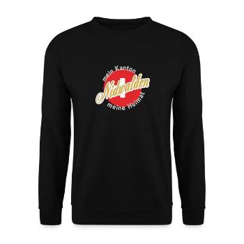 Mon cadeau pour la maison à Nidwald - Sweat-shirt Unisexe - noir - Devant - Alina (178cm) & Michal (187cm)
