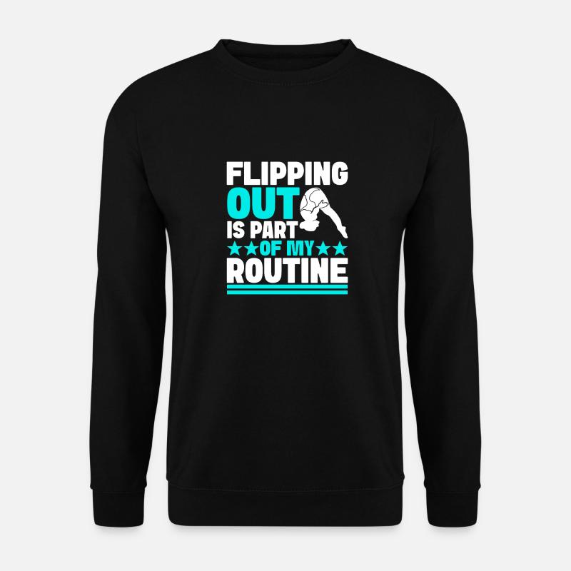 Diving diving board - Unisex Sweatshirt - black