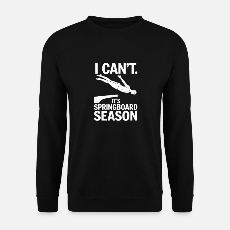 Diving diving board - Unisex Sweatshirt - black