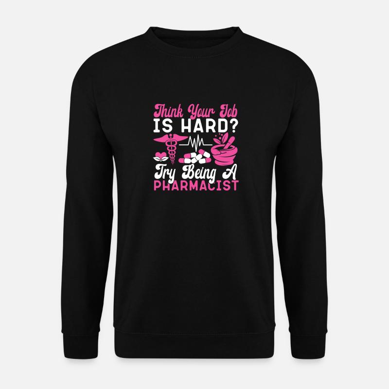Pharmacy Tech Technician - Unisex Sweatshirt - black