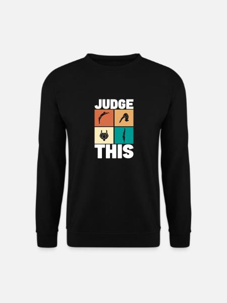 Diving diving board - Unisex Sweatshirt - black