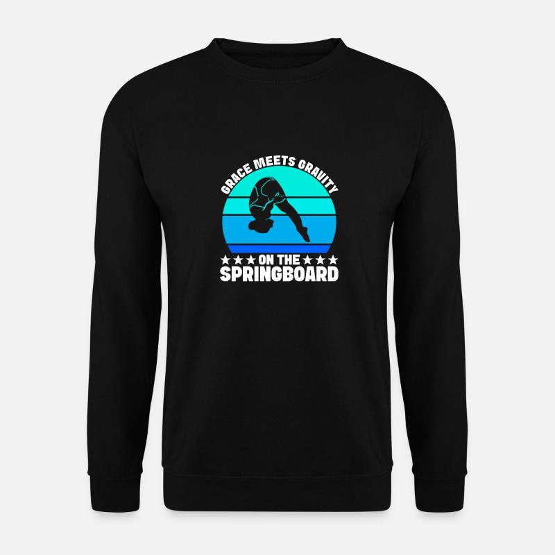 Plongeoir - Sweat-shirt Unisexe - noir