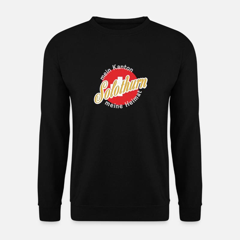Meine Heimat Solothurn Geschenk - Unisex Pullover - Schwarz