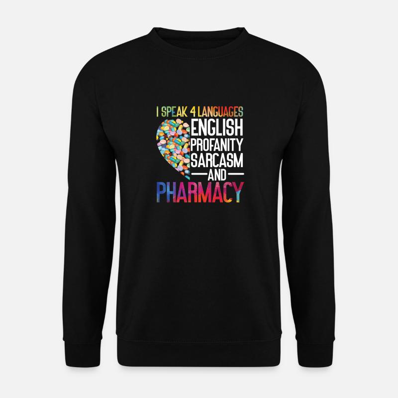 Pharmacy Tech Technician - Unisex Sweatshirt - black