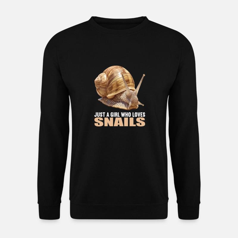 Escargots Escargot - Sweat-shirt Unisexe - noir