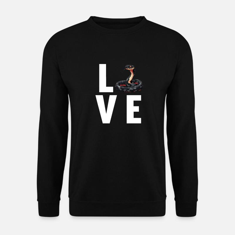 Snakes Snake - Unisex Sweatshirt - black