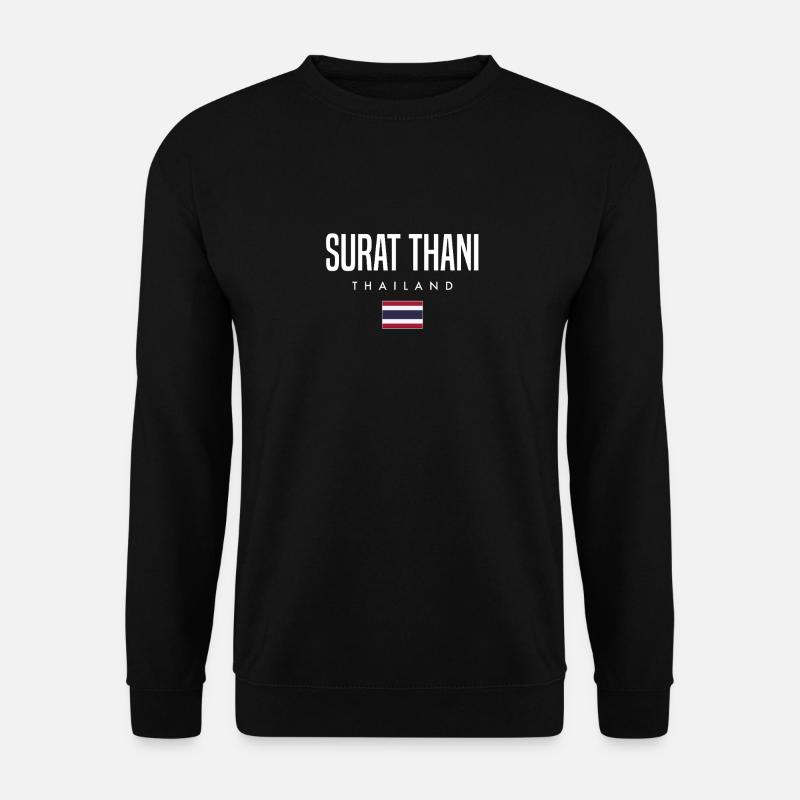 Surat Thani, Thaïlande - Sweat-shirt Unisexe - noir