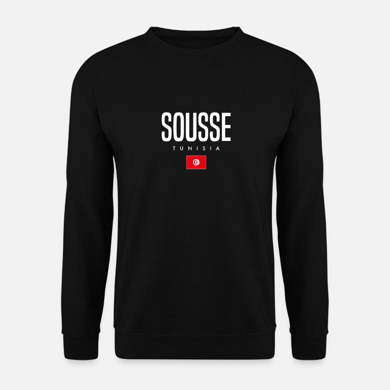 Sousse Tunisia - Unisex Sweatshirt - black