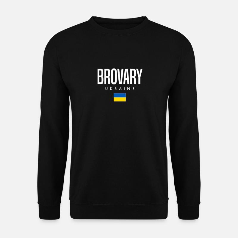 Brovary Ukraine - Unisex Sweatshirt - black