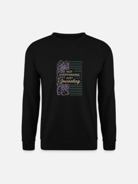 Gratitude Practice Journal Lover Emotional - Unisex Sweatshirt - black