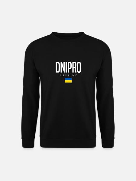 Dnipro, Ukraine - Sweat-shirt Unisexe - noir