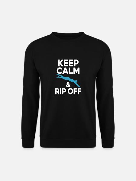 Diving diving board - Unisex Sweatshirt - black