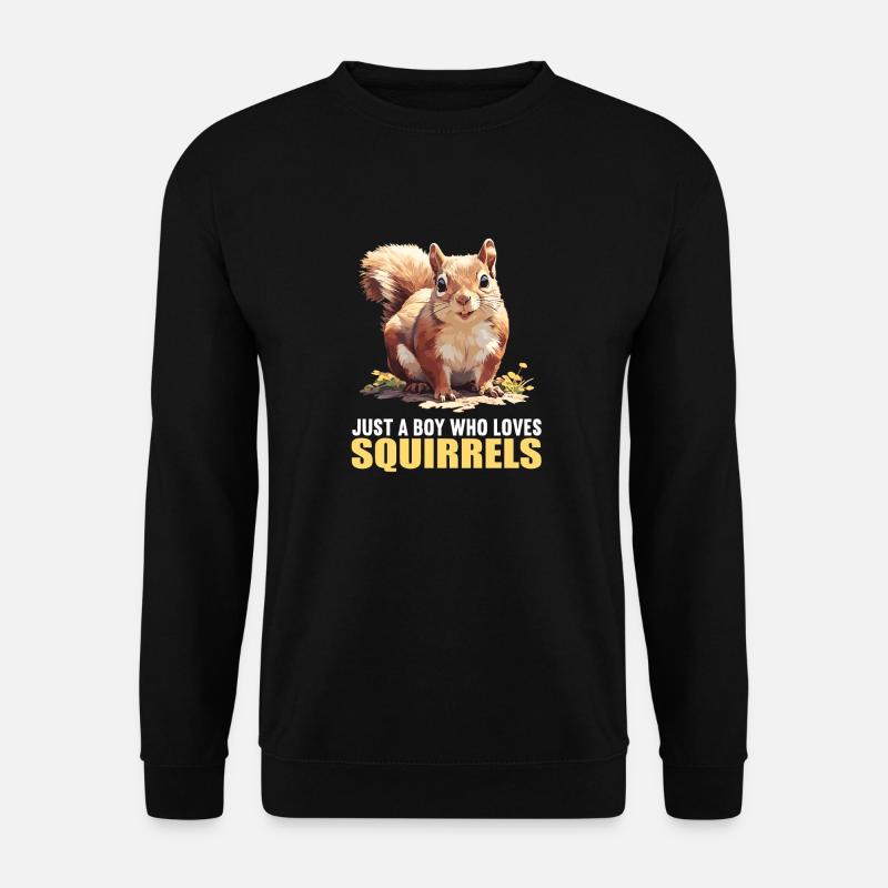 Eichhörnchen - Unisex Pullover - Schwarz