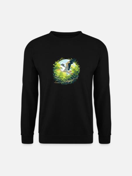 Storks Stork - Unisex Sweatshirt - black