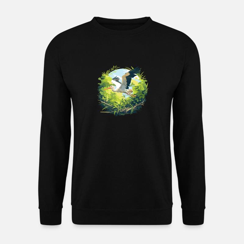 Storks Stork - Unisex Sweatshirt - black