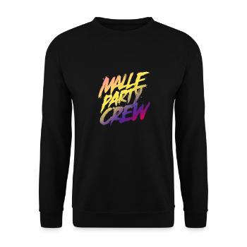 Malle Party Crew Majorque - Sweat-shirt Unisexe - noir - Devant - Alina (178cm) & Michal (187cm)