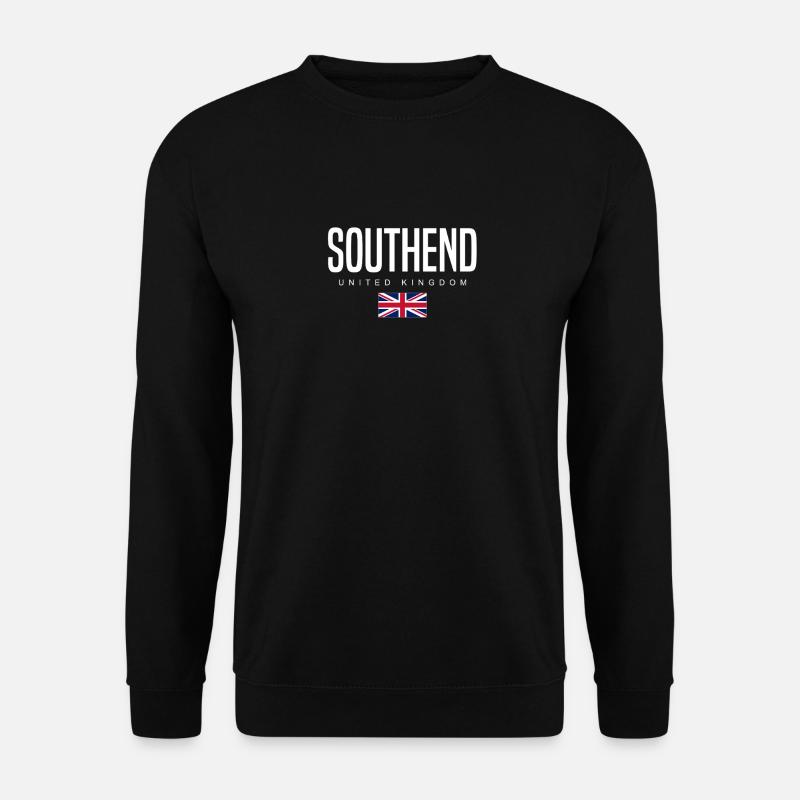 Southend, Angleterre, Royaume-Uni - Sweat-shirt Unisexe - noir