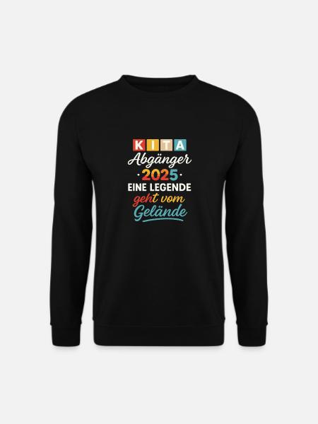 Daycare Graduates 2025 Legend - Unisex Sweatshirt - black