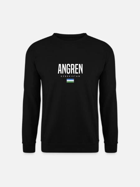 Angren, Uzbekistan - Unisex Sweatshirt - black