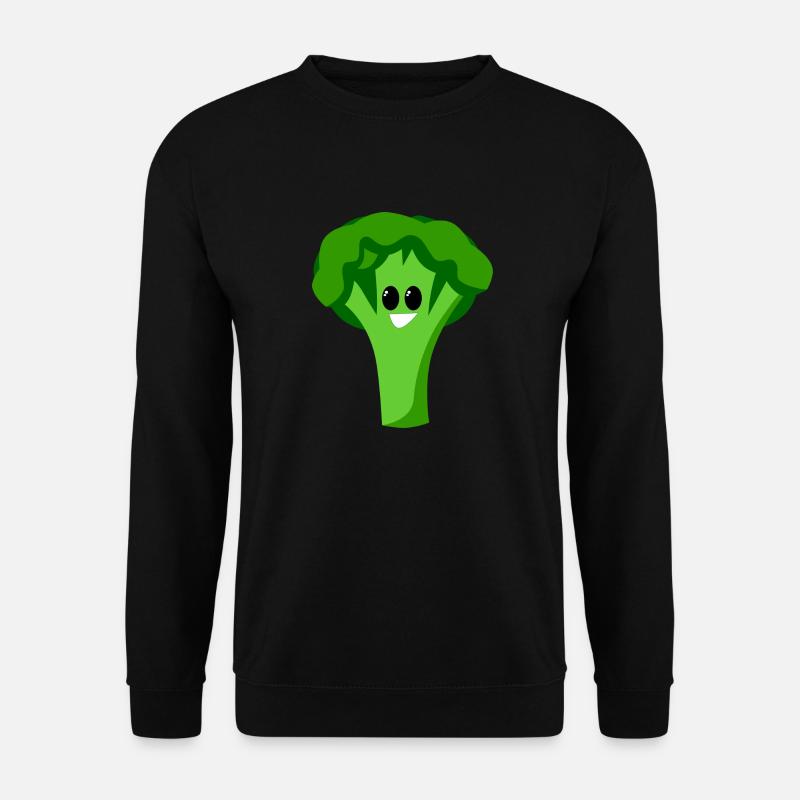 broccoli broccoli veggie gemuese vegetables11 - Unisex Sweatshirt - black