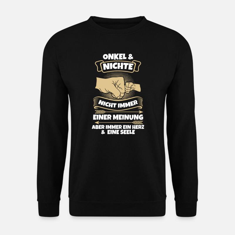 Stiefvater Familie Stiefväter Geschenk - Unisex Pullover - Schwarz