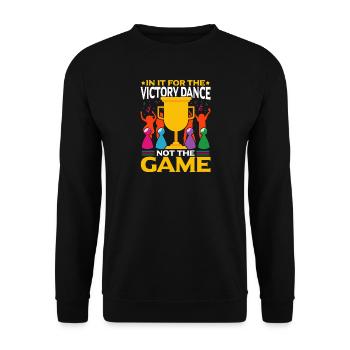 Board Games Fun And Games Board Game Humor Jokes - Unisex Sweatshirt - black - Front - Alina (178cm) & Michal (187cm)