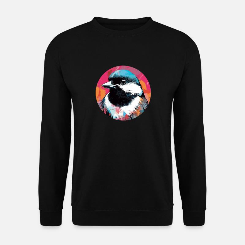 Meise - Unisex Pullover - Schwarz