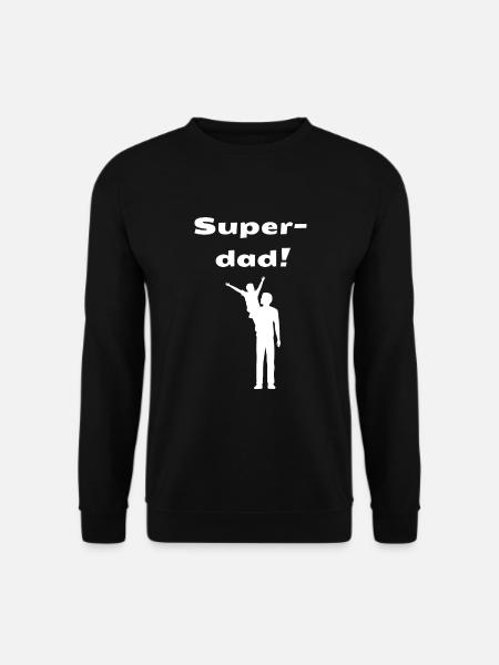 Super dad - Unisex Pullover - Schwarz