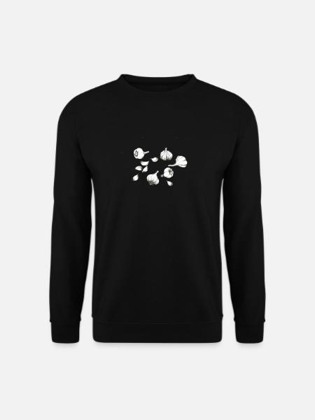garlic - Unisex Sweatshirt - black