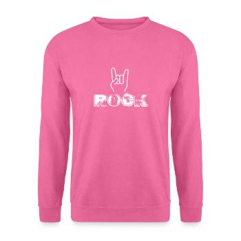 Rock N Roll - Unisex Pullover - Pink - Vorne