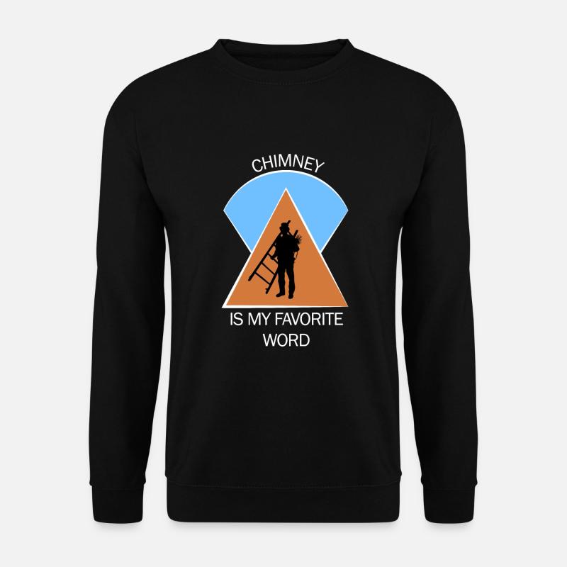 Schornsteinfeger Schlotfeger - Unisex Pullover - Schwarz