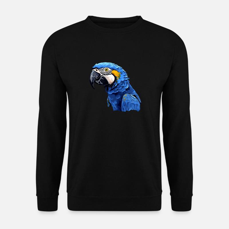 Hyacinth Macaw - Unisex Sweatshirt - black