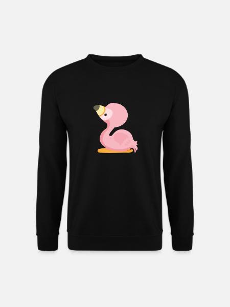 Flamant rose - Sweat-shirt Unisexe - noir