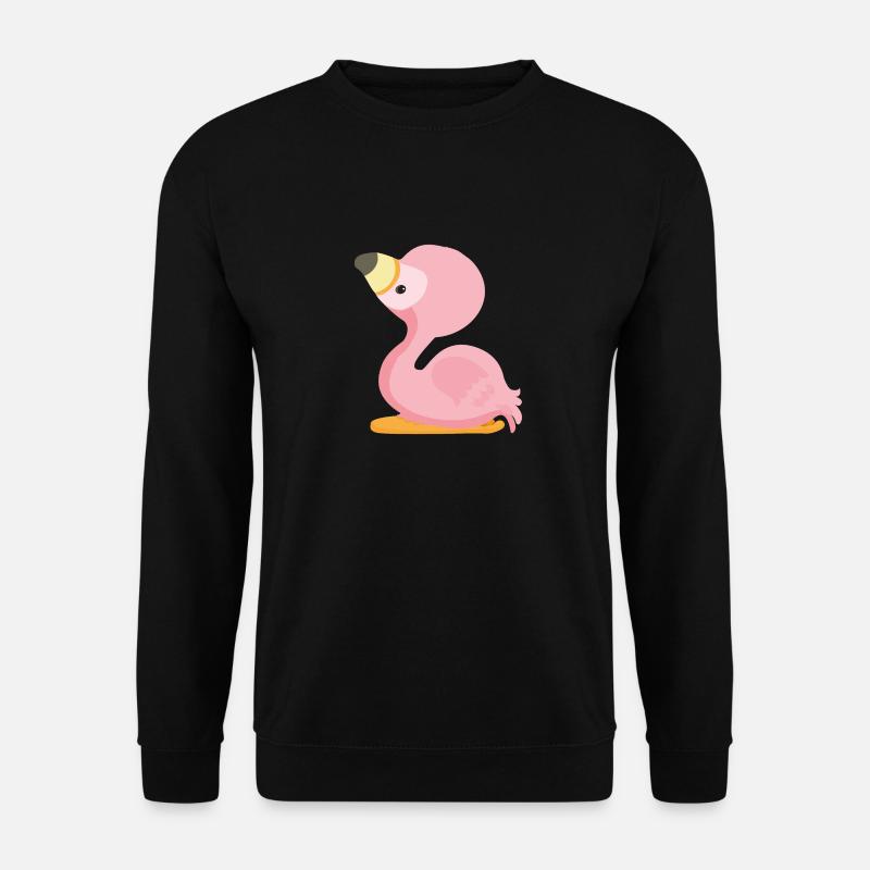 Flamant rose - Sweat-shirt Unisexe - noir