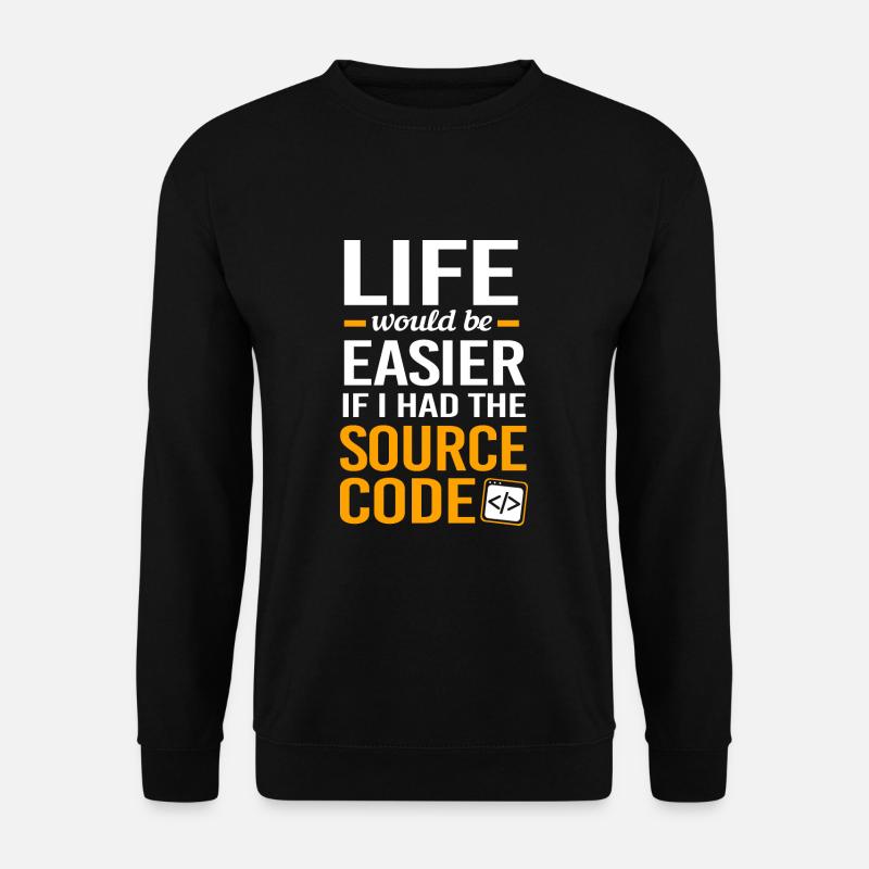 Cybersecurity Cyber Programmer Hacker - Unisex Sweatshirt - black