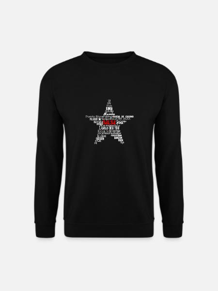 Salsa Star Shirt white - Mambo New York - Unisex Sweatshirt - black