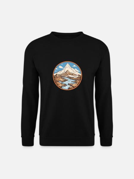 Nix wie raus - perfekt für Outdoor Fans - Unisex Pullover - Schwarz