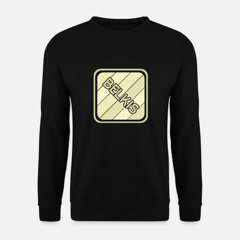Belkis als Mädchenname - Unisex Pullover - Schwarz