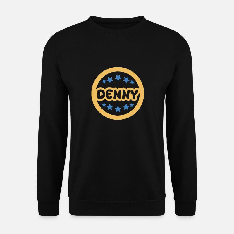 First name Denny - Unisex Sweatshirt - black