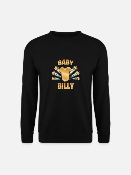 Naissance enceinte Bébé Billy - Sweat-shirt Unisexe - noir