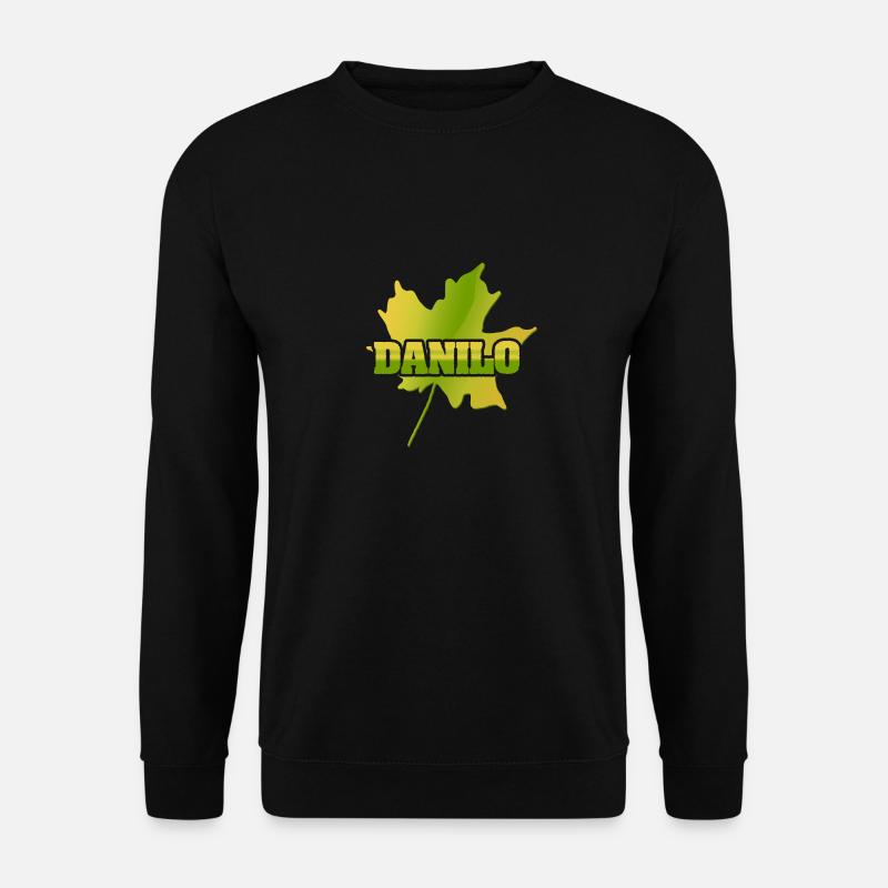 Ahornblatt Danilo - Unisex Pullover - Schwarz