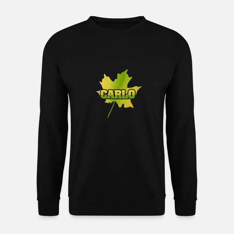 Gift for Carlo - Unisex Sweatshirt - black