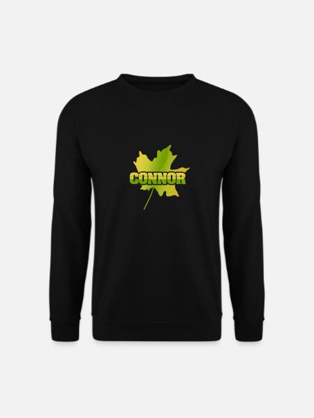 Maple Leaf Connor - Unisex Sweatshirt - black