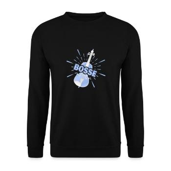 Gift for bosses - Unisex Sweatshirt - black - Front - Alina (178cm) & Michal (187cm)