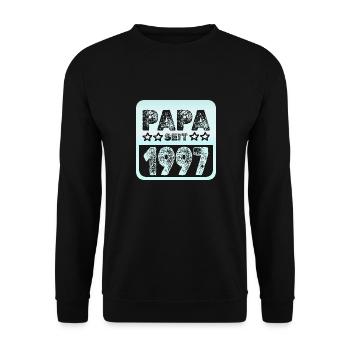 Jahr 1997 - Unisex Pullover - Schwarz - Vorne - Alina (178cm) & Michal (187cm)