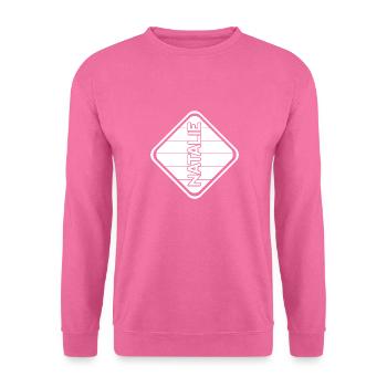 Prénom Natalie - Sweat-shirt Unisexe - rose - Devant